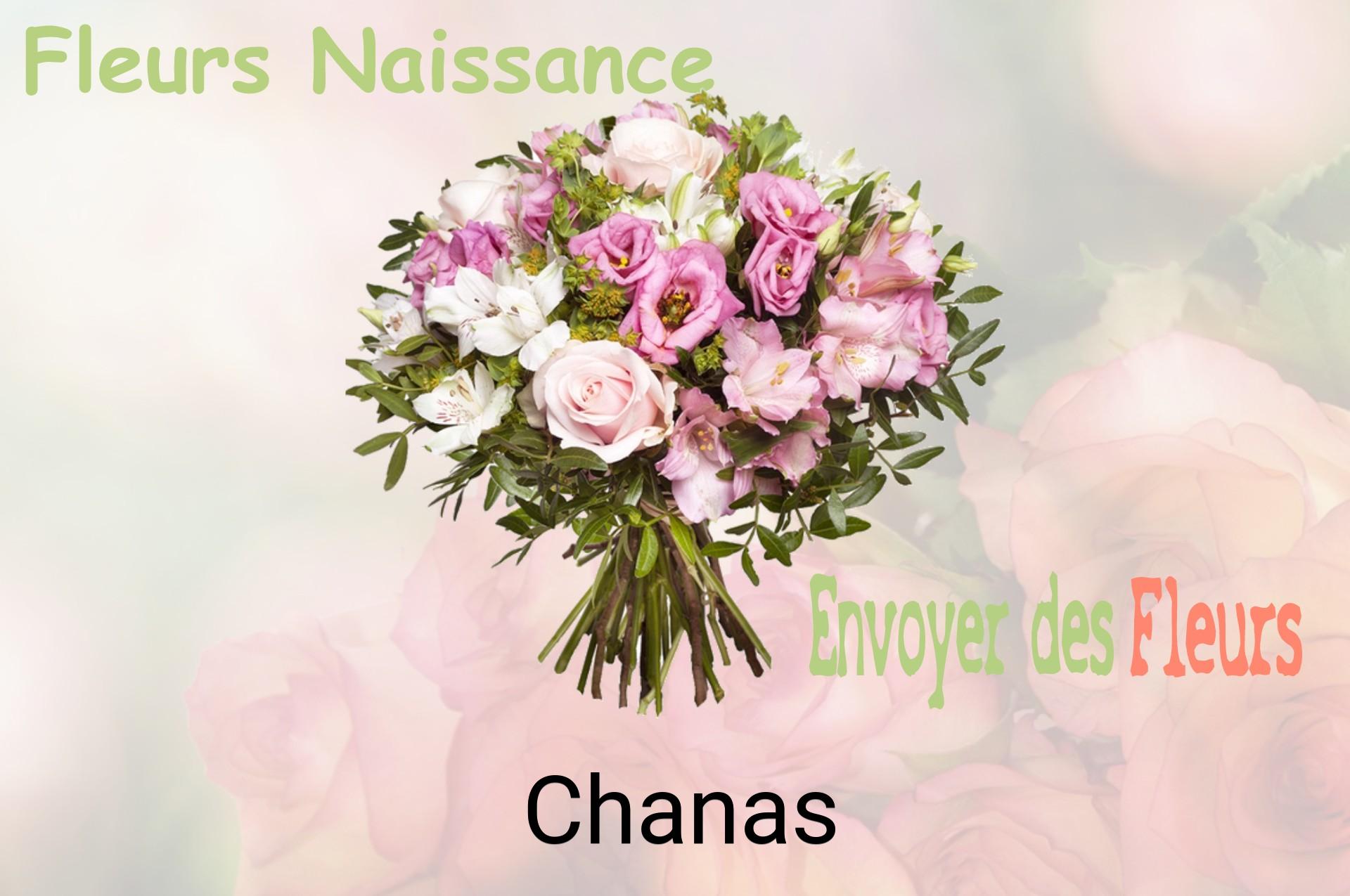 Bouquet de fleurs de naissance livré à Chanas