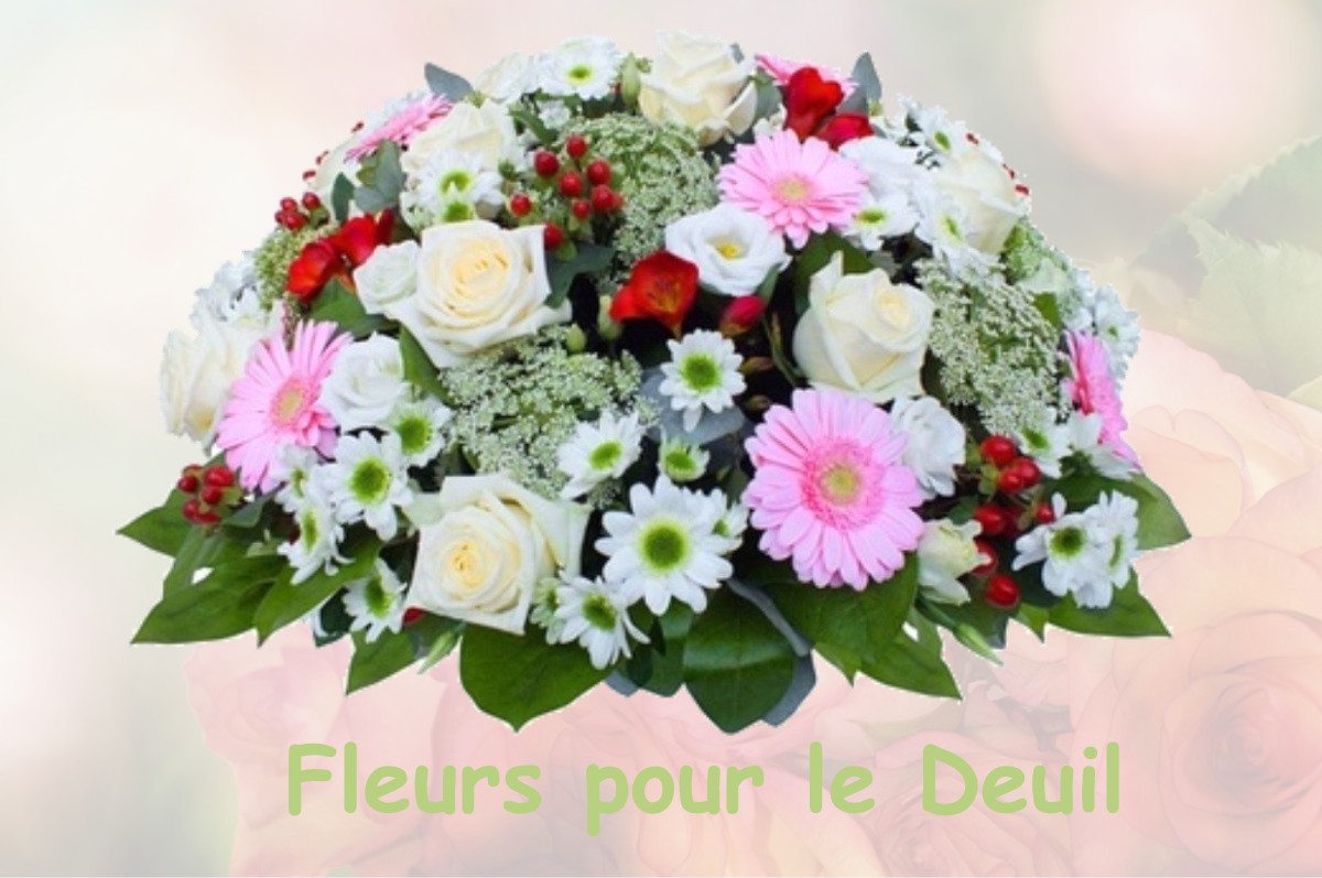 fleurs deuil CHANAS